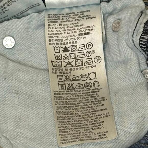 Levis 511 Jeans Men's 34 x 32 | Blue | Slim Fit Straight Denim | EUC - Picture 7 of 11